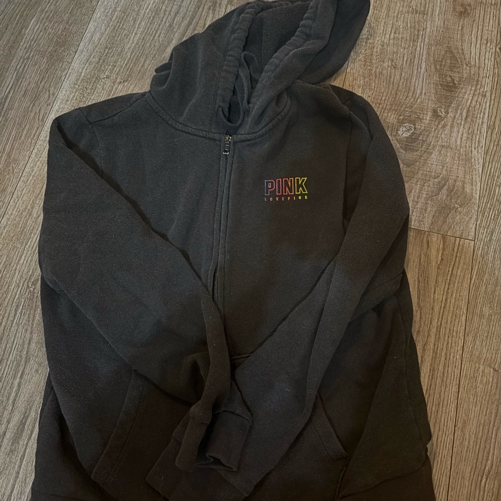 PINK Black Hoodie